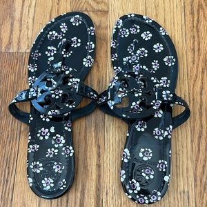 Tory Burch daisy print sandals